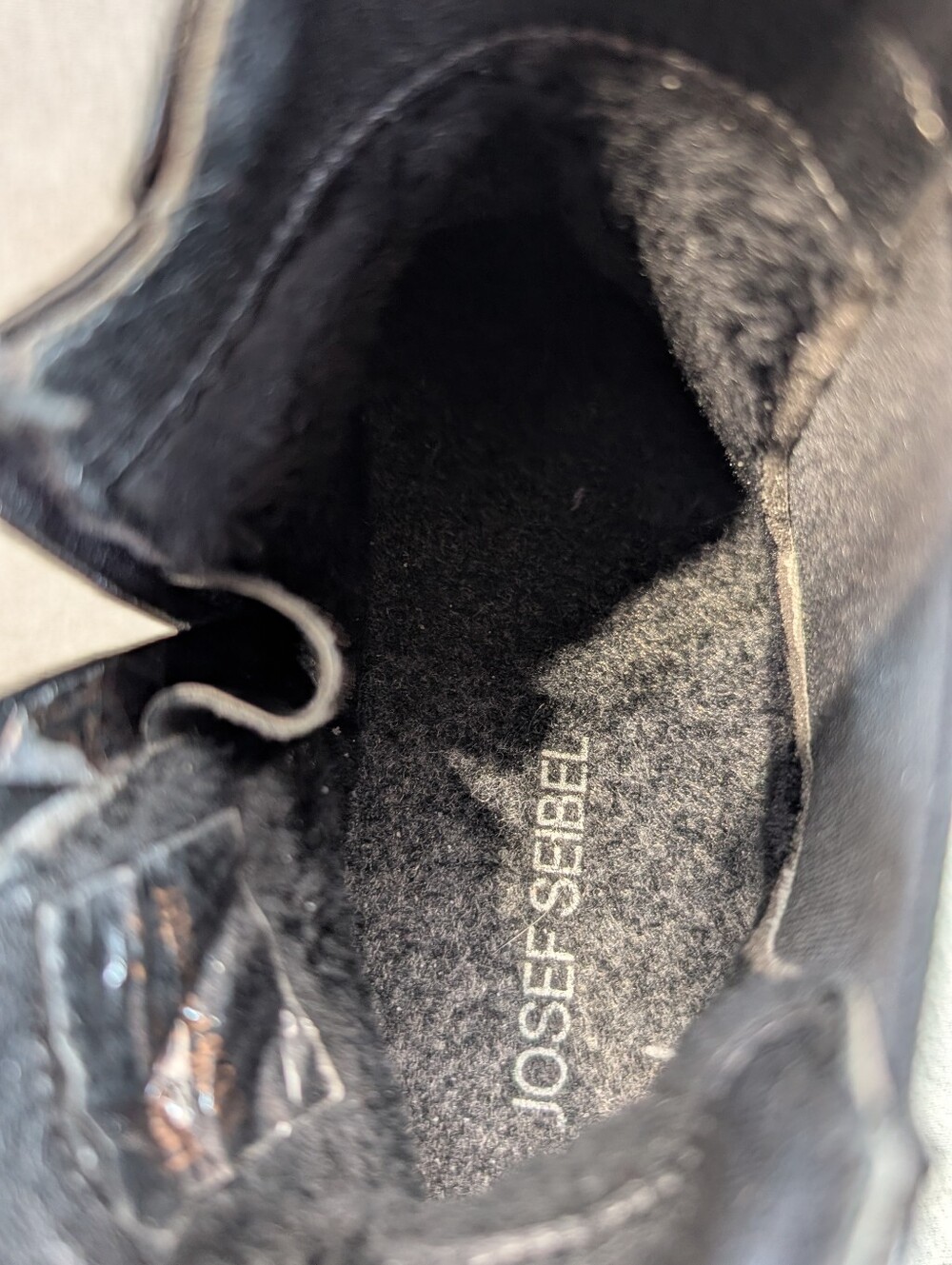 Josef Seibel Paloma Waterproof Ankle Boots Women's 41 Black Leather - Picture 11 of 15